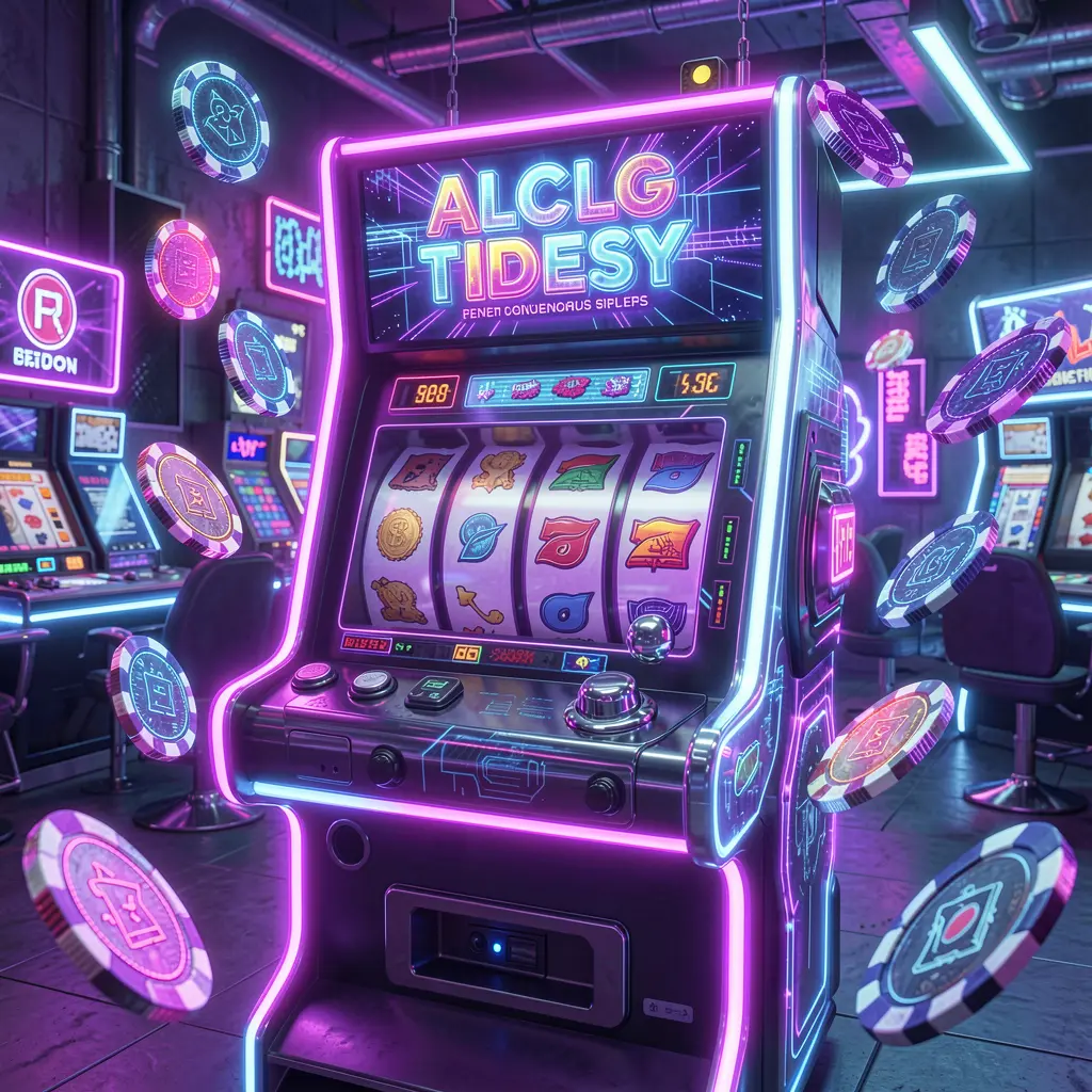5FFFF Slots – Explore immersive slot gameplay with big win potential in Brazil Modern slot machine with digital reels and vibrant lighting surrounded by falling coins highlighting the immersive slot experience at 5FFFF for Brazilian players